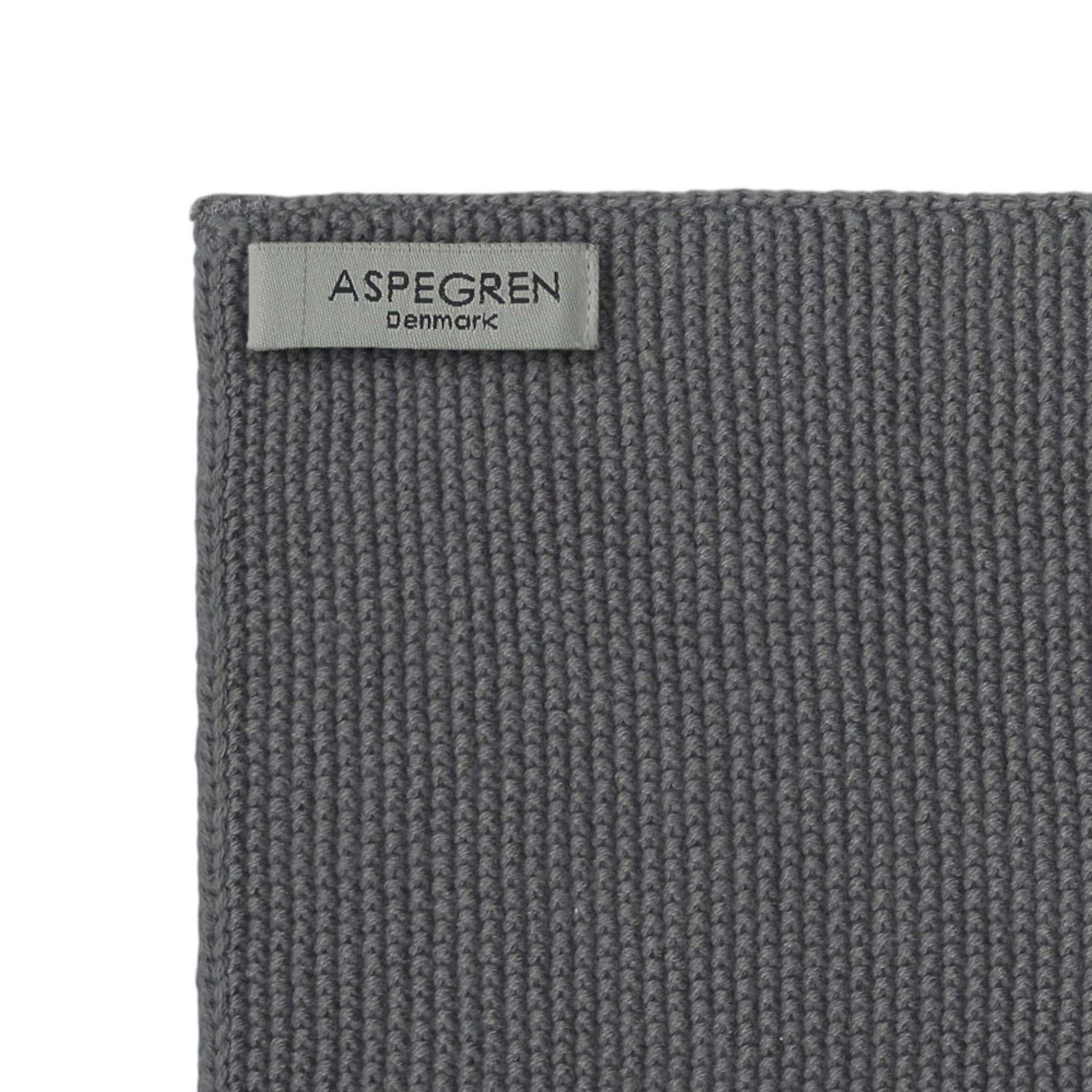 Solid | Karklud i Gray - sæt med 2 stk. Aspegren AG-3242 FINICC