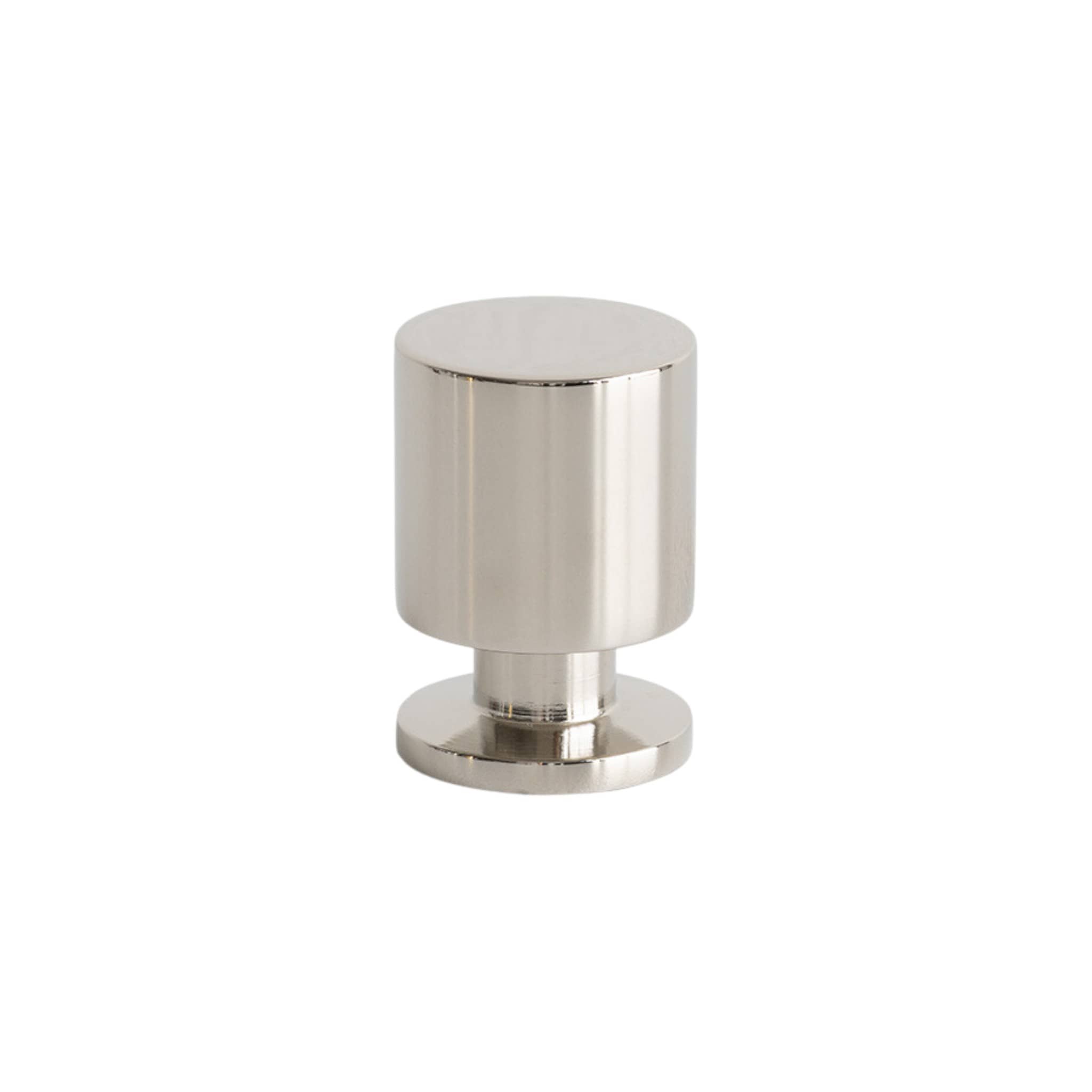 Solo | Knop i Blank Krom Ø 21 mm x D 30 mm Beslag Design BD-343537-11 FINICC