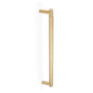 Spitfire Cross | Pull Bar i Børstet Messing Med lak