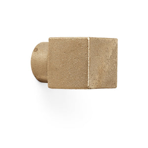 Square - Small | Knage i Ubehandlet Messing