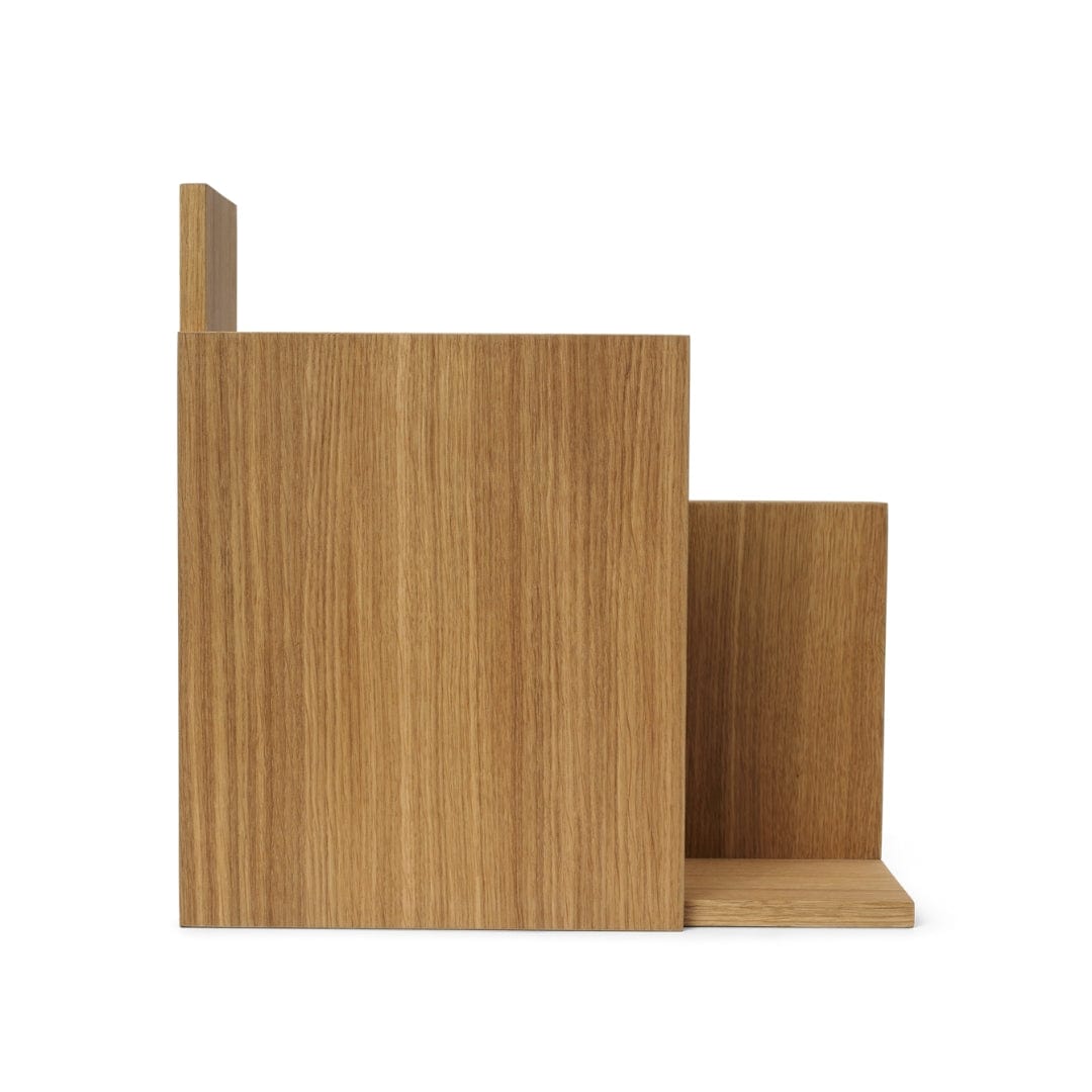 Stagger Shelf - Square - Oiled Oak ferm LIVING FL-1104269276 FINICC