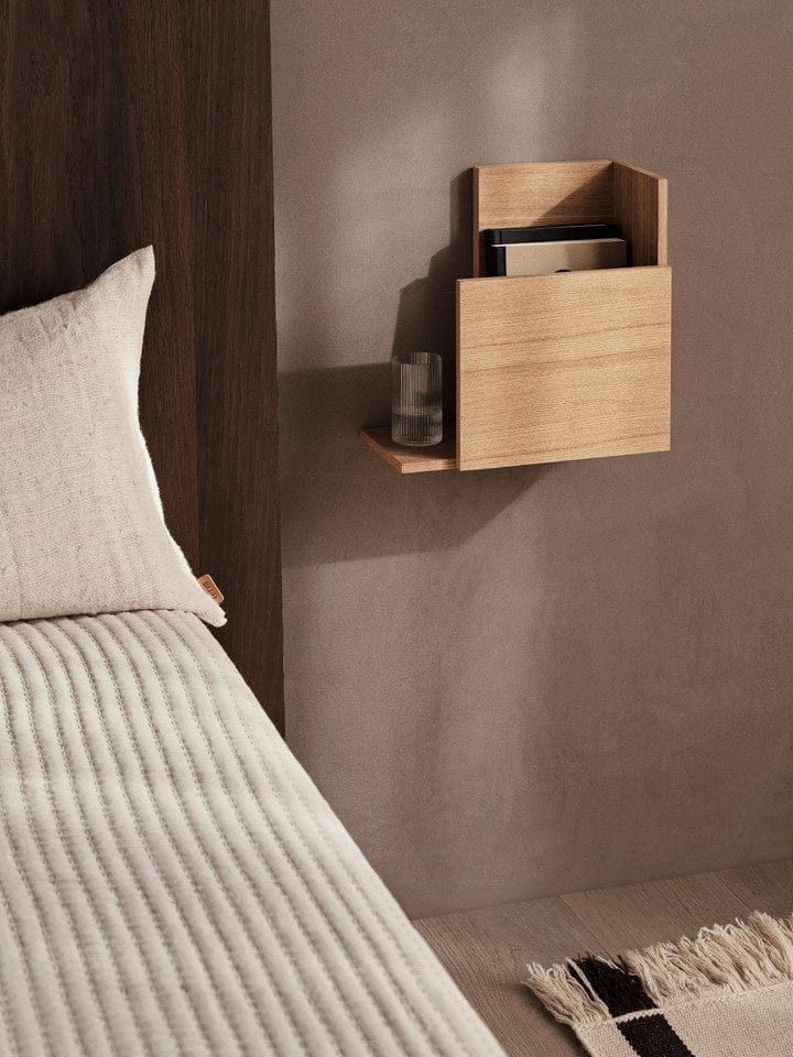 Stagger Shelf - Square - Oiled Oak ferm LIVING FL-1104269276 FINICC