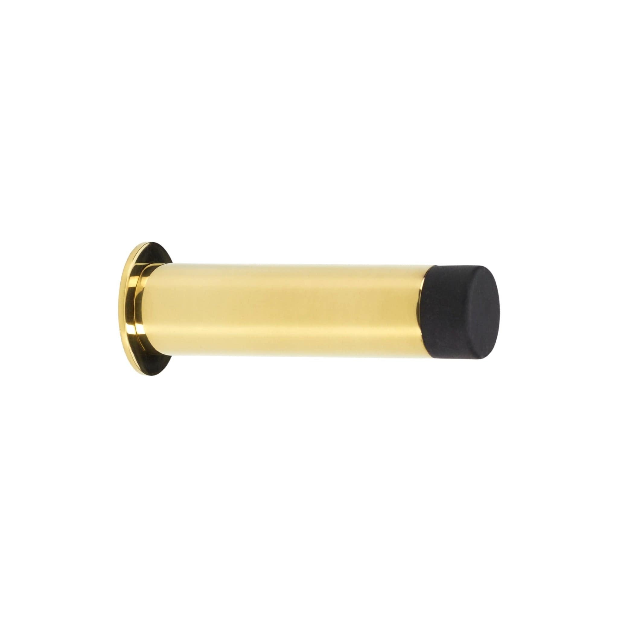 Stop 2890 | Dørstopper i Blank Messing Ø 22 mm x D 75 mm Habo HB-30270 FINICC
