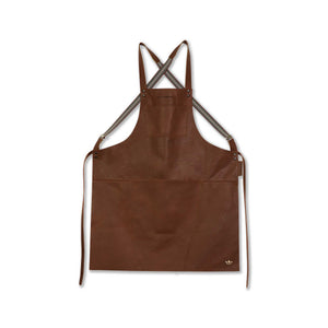 Suspender | Forklæde i Classic Brown Full Grain læder