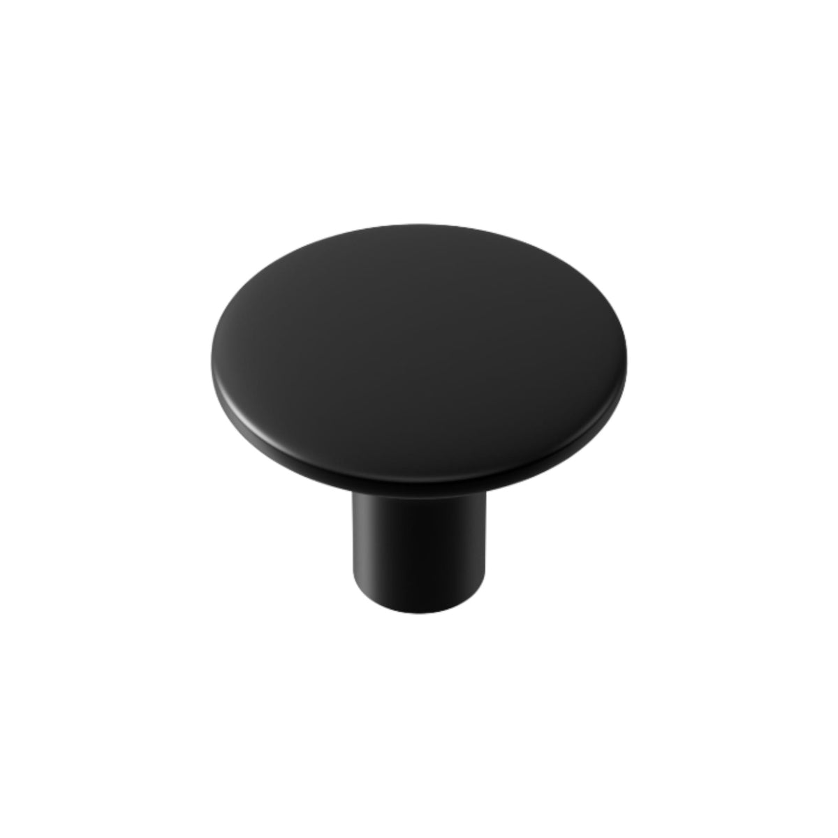 Tango | Knop i Mat Sort Ø 30 mm x D 23 mm Beslag Design BD-373411-11 FINICC