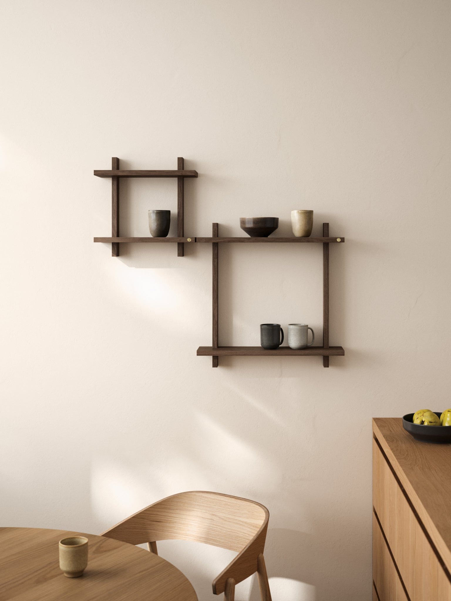 Treat Double Small | Hylde i Røget Eg L 340 mm x B 340 mm Andersen Furniture AF-4-421040 FINICC