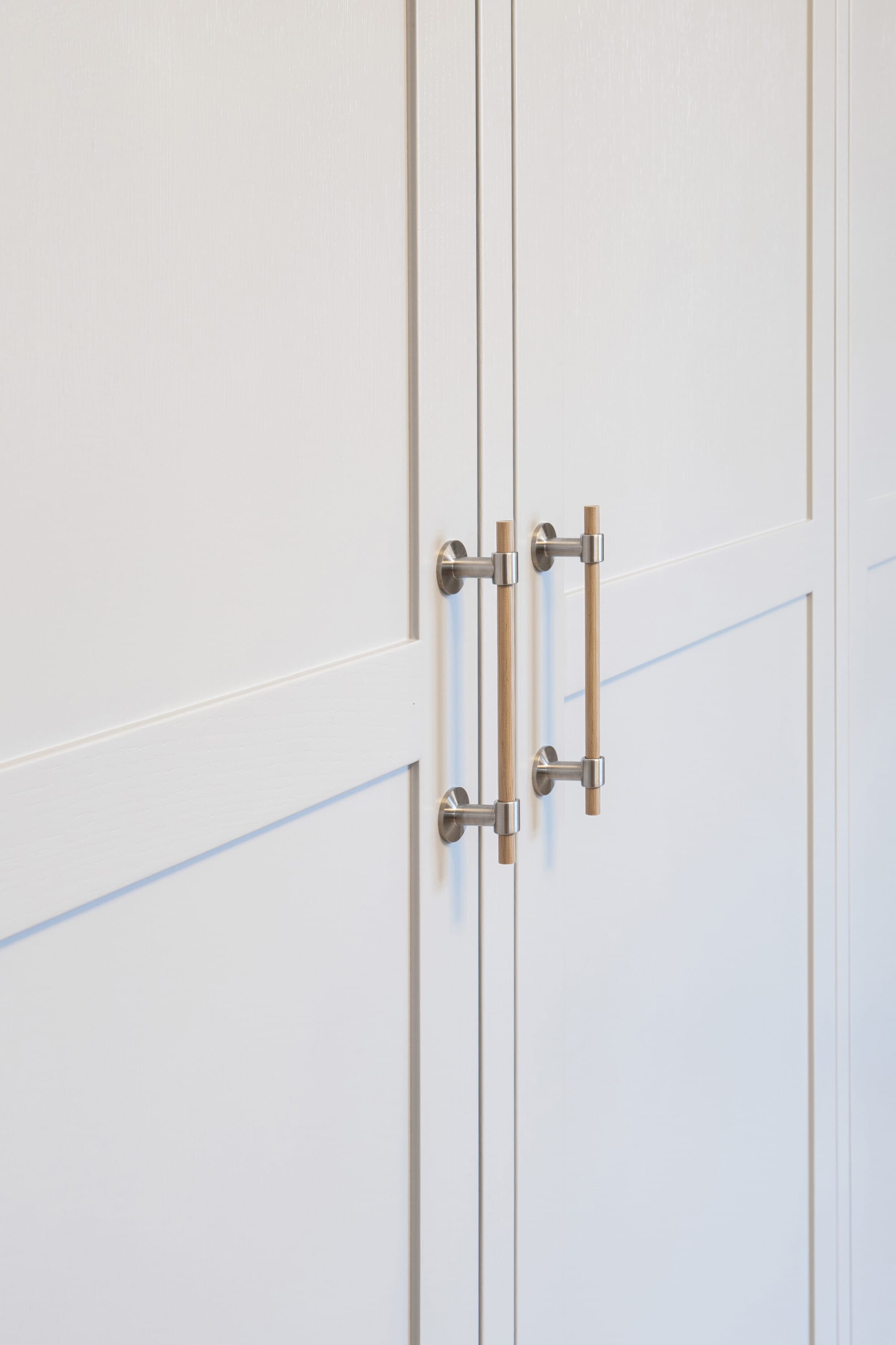 Uniform | Greb i Eg/Rustfrit Stål L 178 mm (C/C 128 mm) Beslag Design BD-343391-11 FINICC