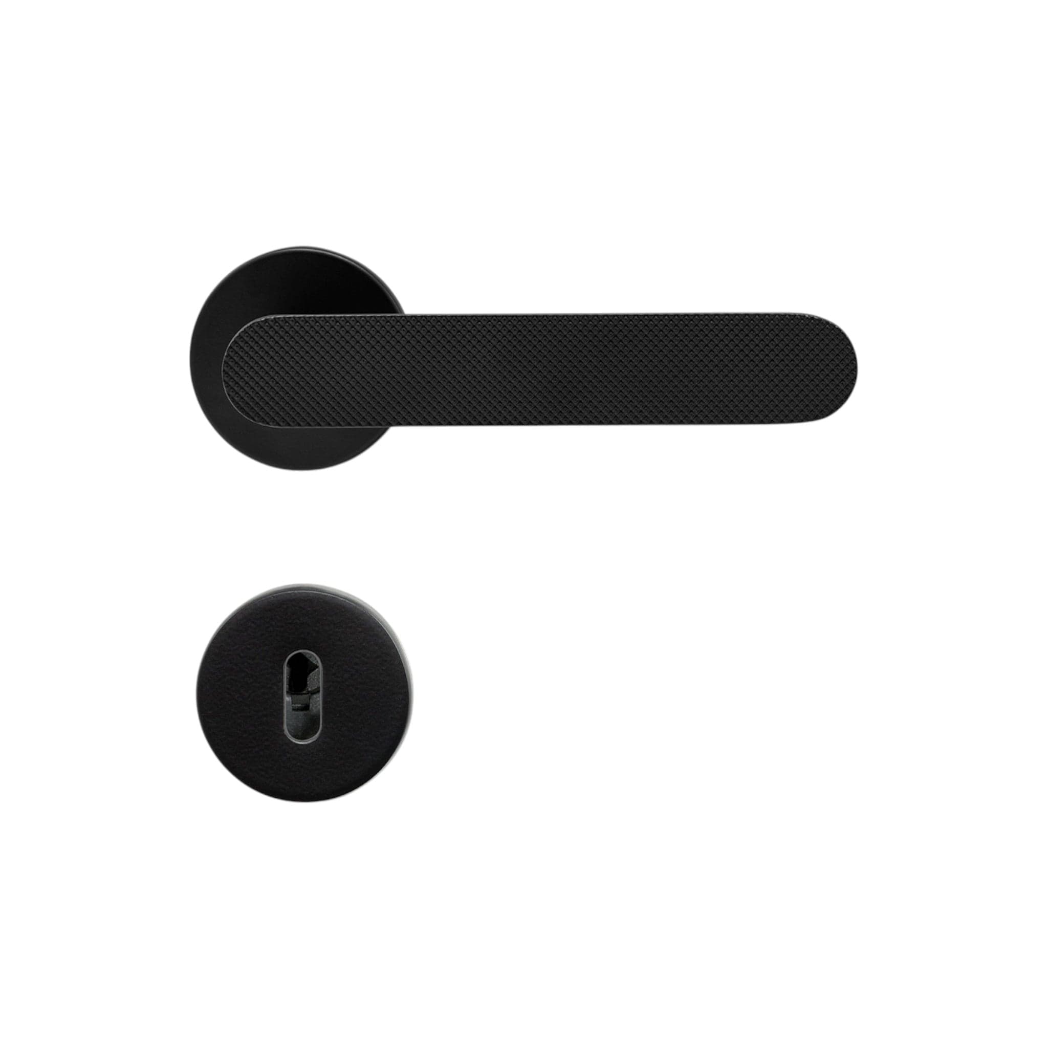 Vibe Grip | Dørhåndtag i Mat Sort Beslag Design 752035-41 FINICC