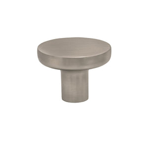 Vibe Plain | Knop i Børstet Rustfrit Stål Finish