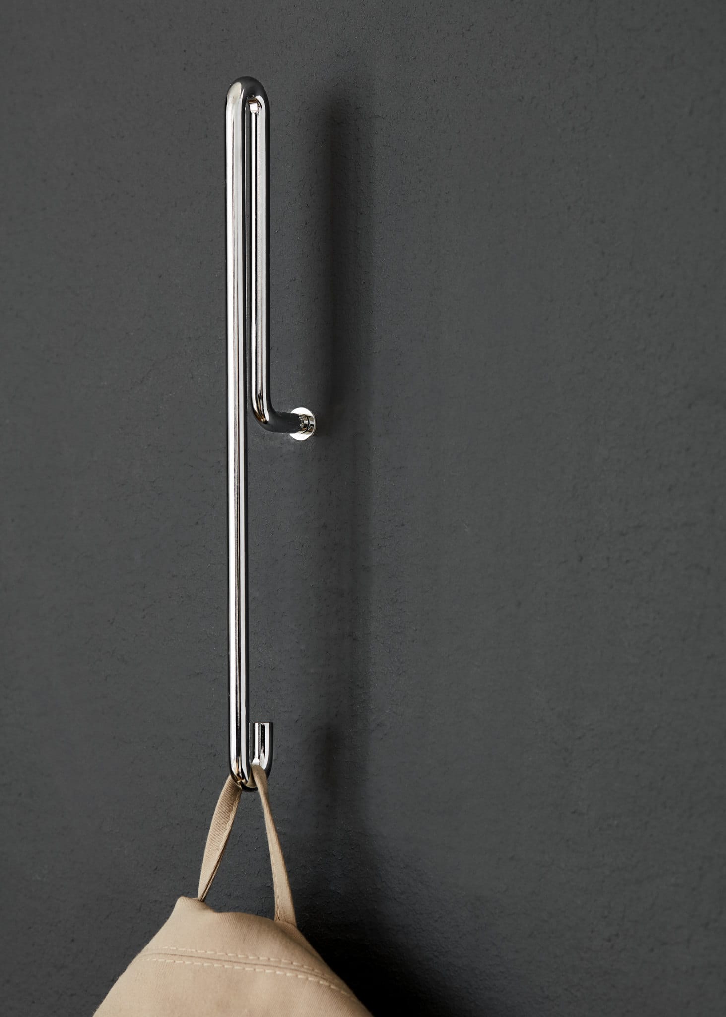 Wall Hook Large | Knage i Rustfrit Stål L 20 cm Moebe MB-WHSSL FINICC