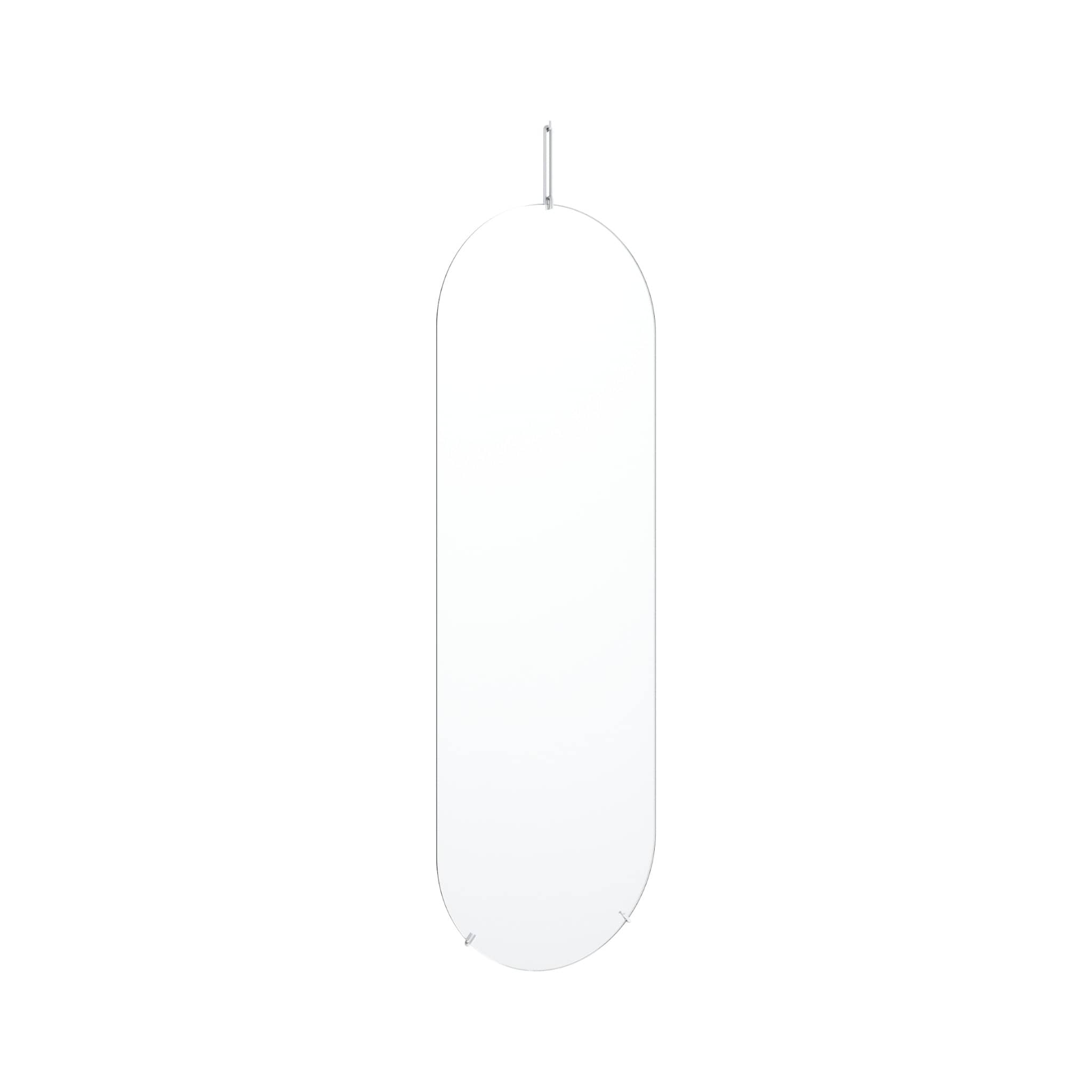 Wall Mirror Large | Spejl i Stål L 146,9 cm x B 40,4 cm Moebe MB-WMSS133 FINICC