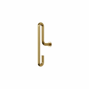 Wallk Hook Small | Knage i Guld - Sæt med 2 stk.