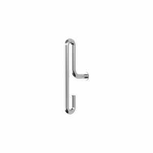 Wallk Hook Small | Knage i Krom - Sæt med 2 stk.