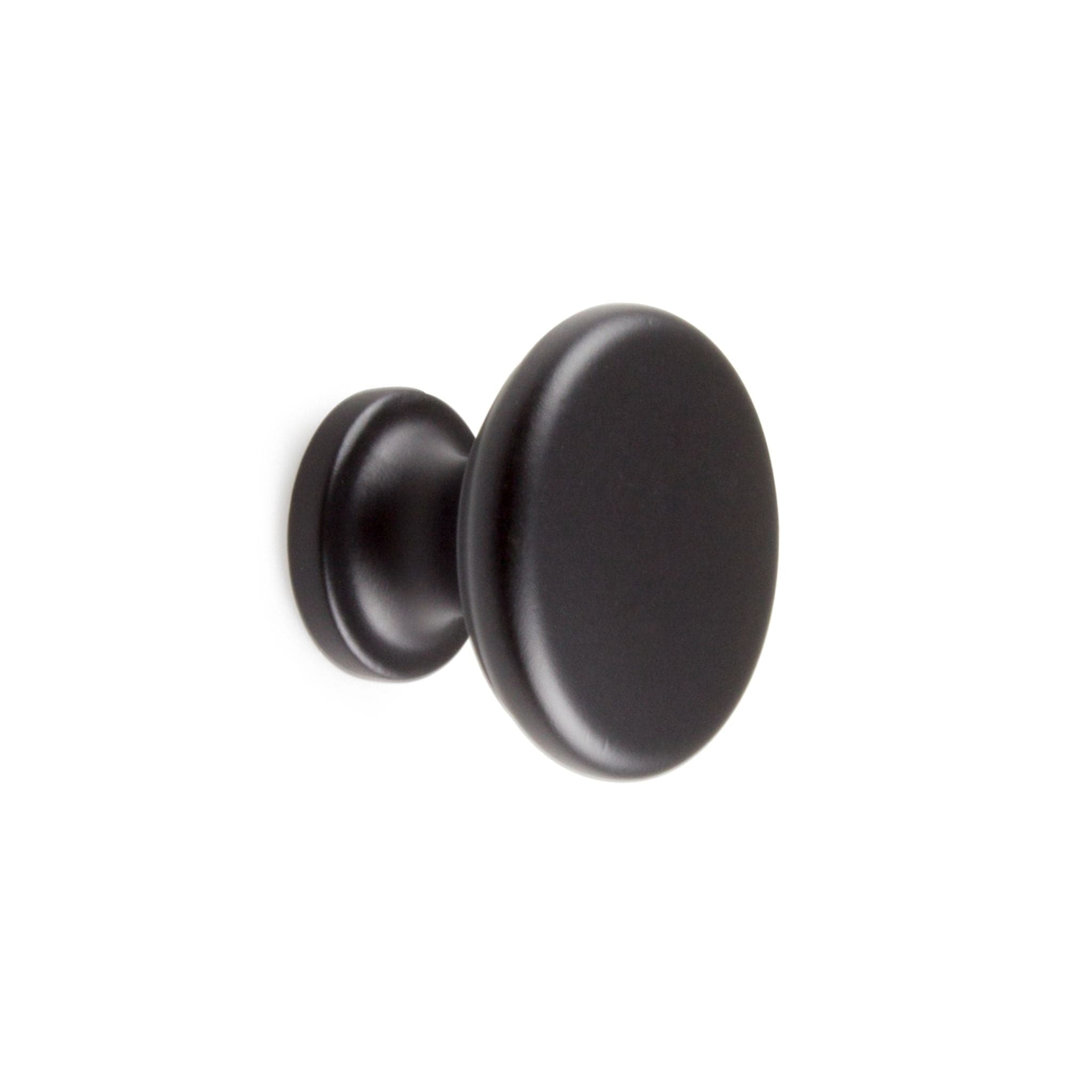 Adrian | Knop i Mat Sort Ø 38 mm Habo HB-17936 FINICC
