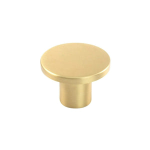Como | Knop i Børstet Messing/Guld Finish