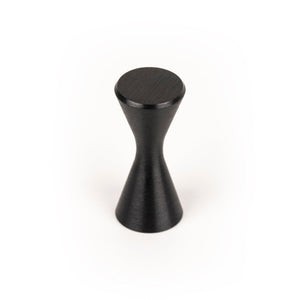 Diabolo | Knop i Børstet Sort