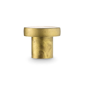 Flat | Knop/Knage i Ubehandlet Messing