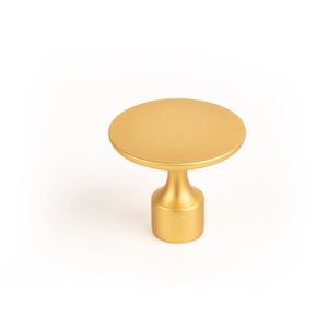 Floid | Knop i Børstet Messing/Guld Finish