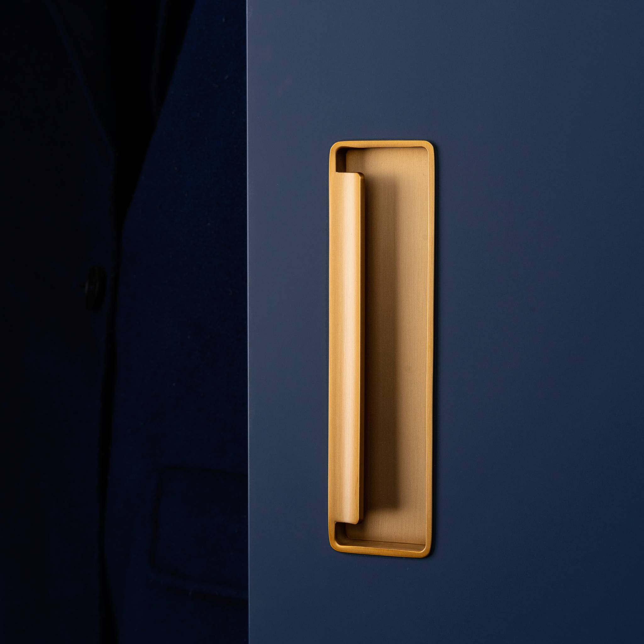 Fold | Indfræsningsgreb i Rustfrit Stål Finish L 174 mm (C/C: 128 mm) Viefe VF-0542128Z23 FINICC