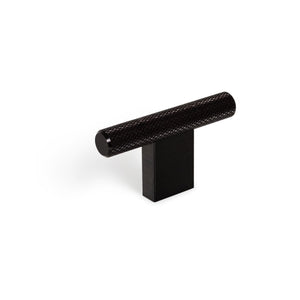 Graf Mini T-Bar | Greb/Knop i Børstet Sort