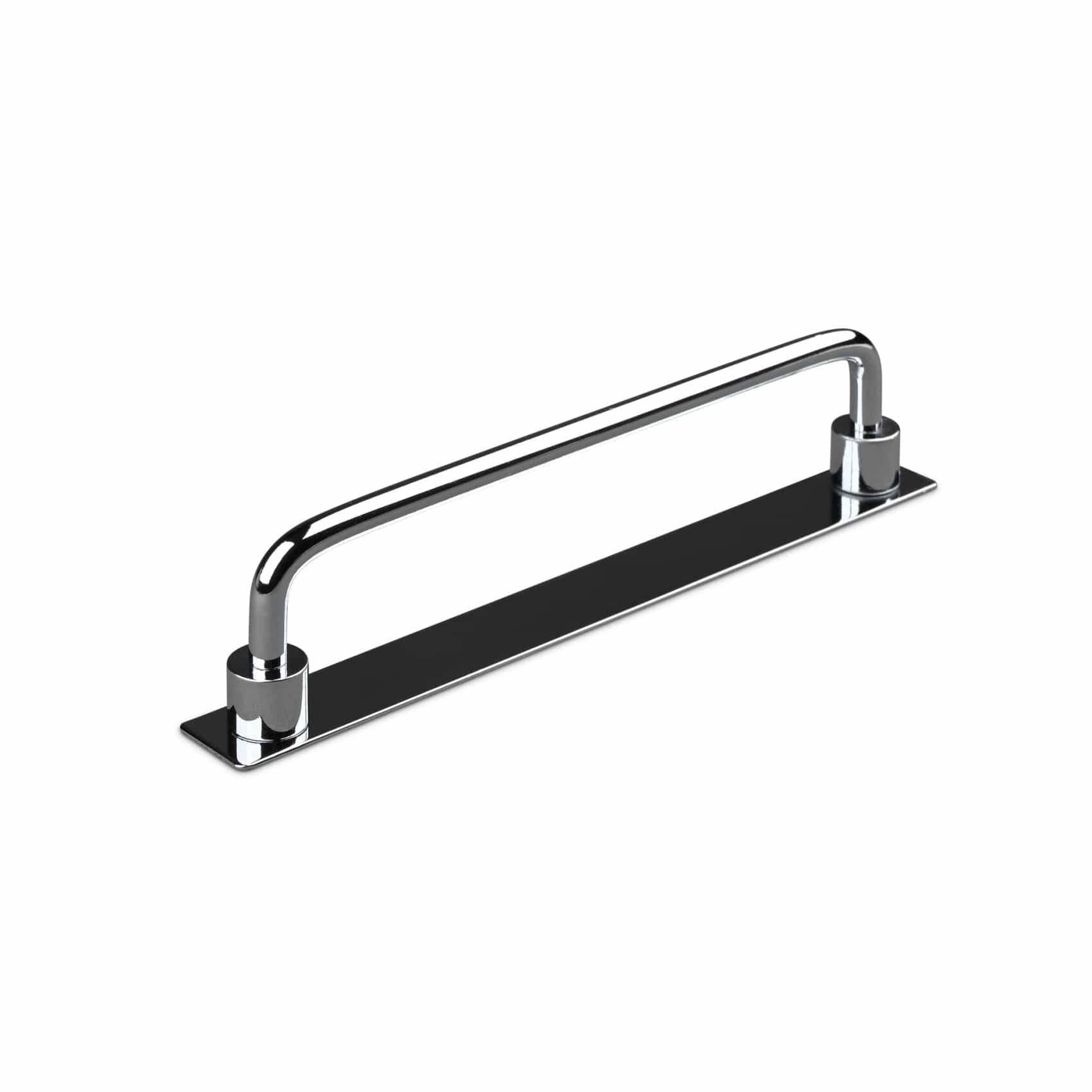 Limone | Greb i Blank Krom med bagplade L 175 mm (C/C 160 mm) Theofils TF-10200087-BP FINICC
