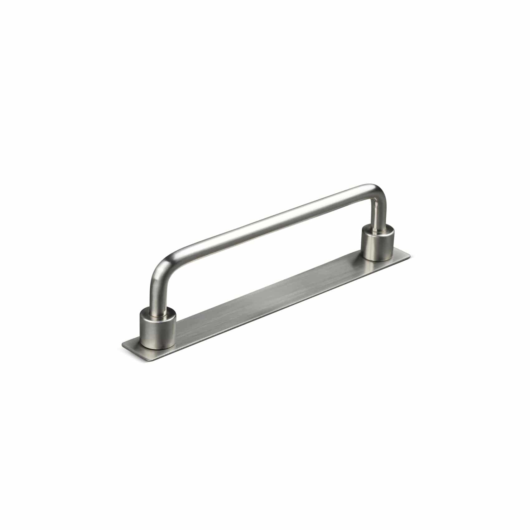 Limone | Greb i Rustfrit Stål Finish med bagplade L 143 mm (C/C 128 mm) Theofils TF-10200081-BP FINICC