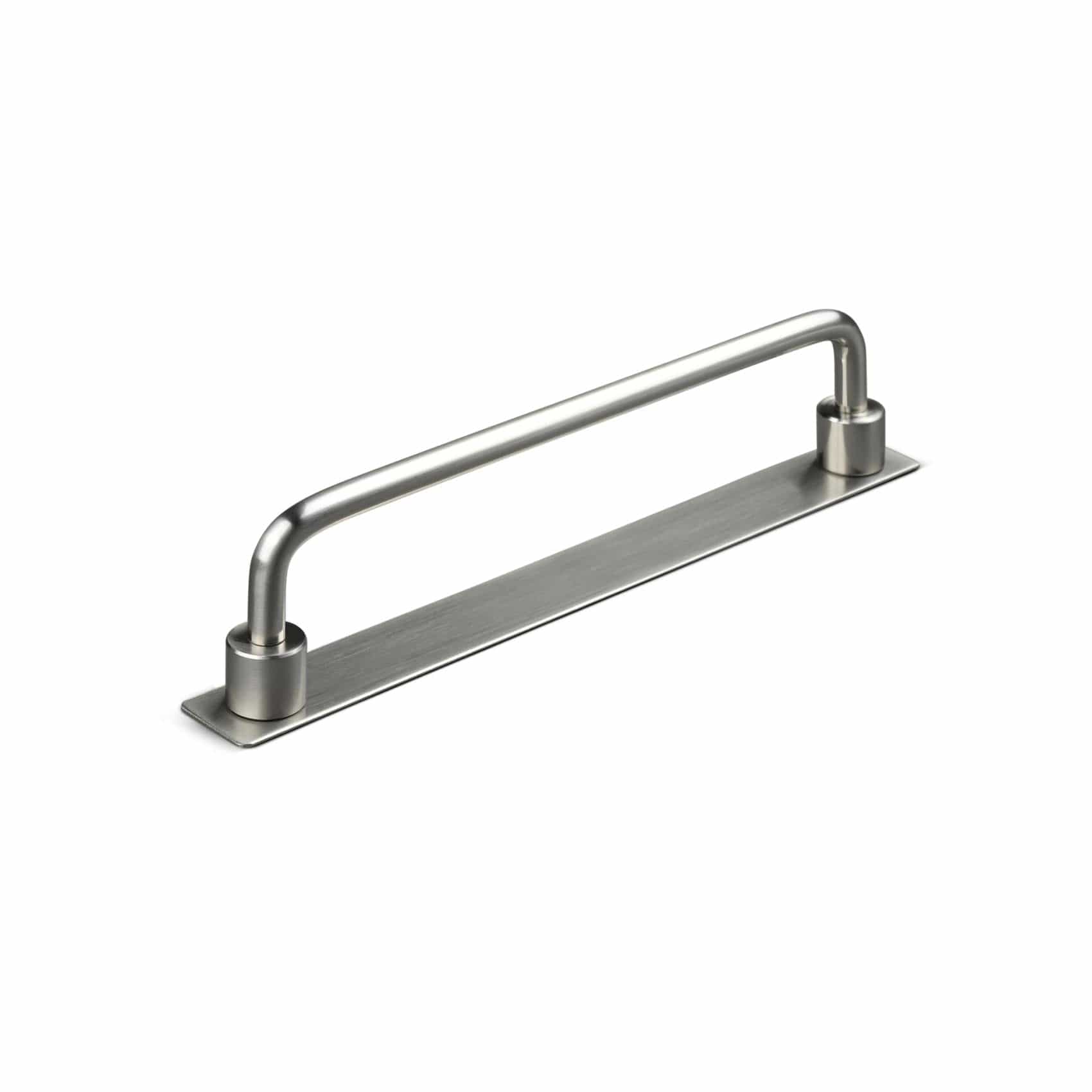 Limone | Greb i Rustfrit Stål Finish med bagplade L 175 mm (C/C 160 mm) Theofils TF-10200088-BP FINICC
