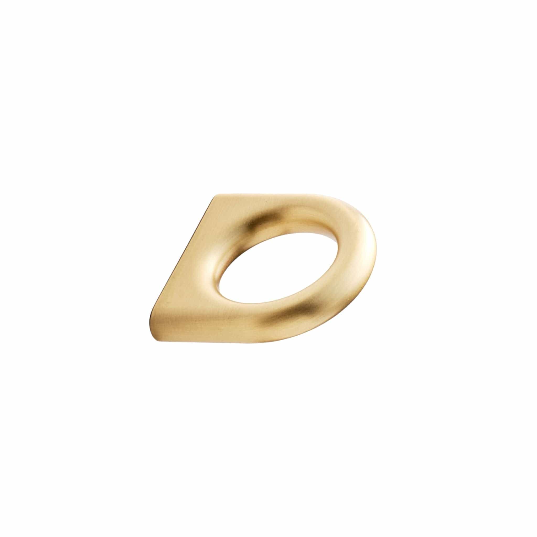 Luck | Greb i Børstet Guld L 8 mm (C/C: 32 mm) Furnipart FP-544560032-33 FINICC