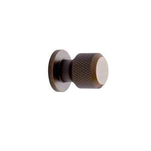 Manor Round | Knop i Antik Messing