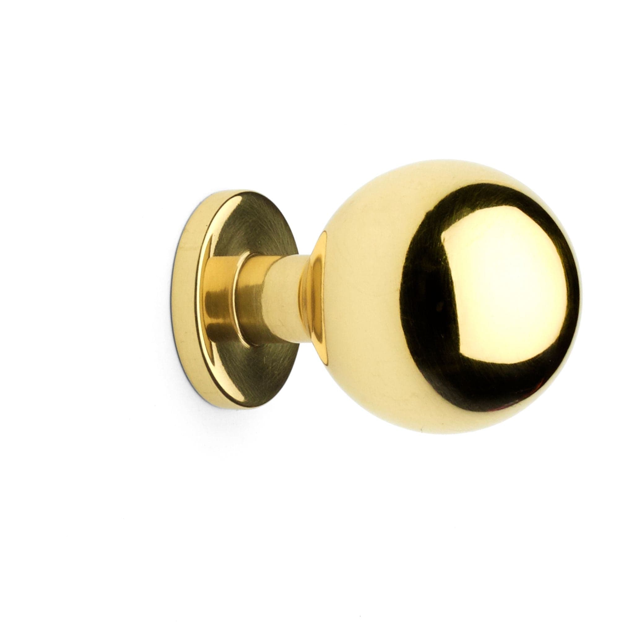 Milton | Knop i Blank Messing Ø 25 mm Habo HB-19175 FINICC