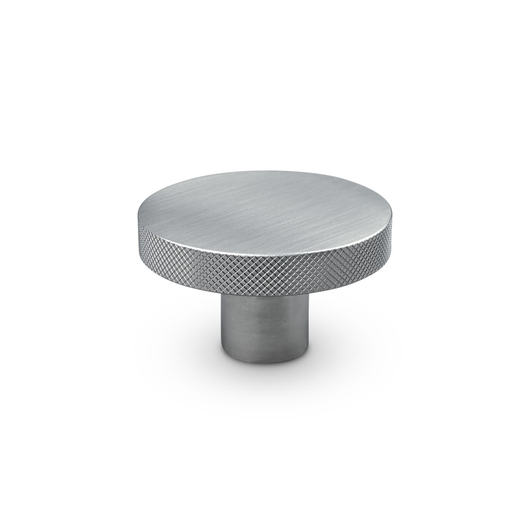 Monza Cross | Knop i Rustfrit Stål Finish Ø 42 mm x D 25 mm Theofils TF-10200165 FINICC