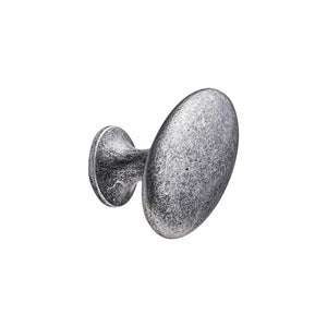 Oval Simple | Knop i Antik Grå