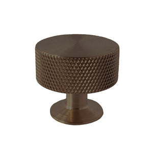 Polaris | Knop i Bruneret Messing uden Lak