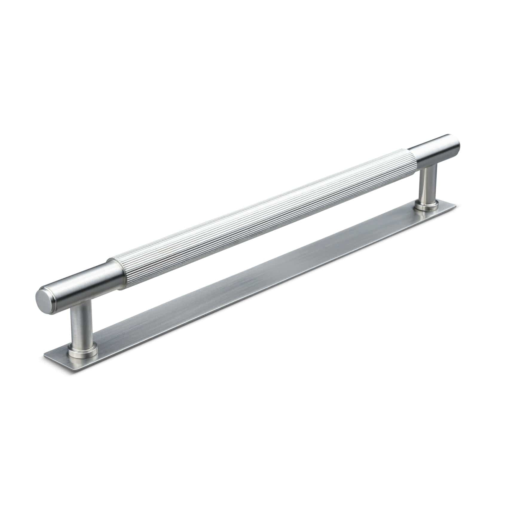 Salo Stripe | Greb i Rustfrit Stål Finish med bagplade L 261 mm (C/C 224 mm) Theofils TF-10200293-BP FINICC