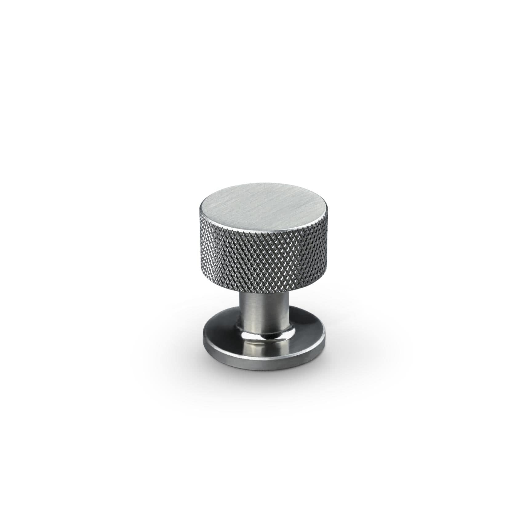 Sassari Cross | Knop i Rustfrit Stål Finish Ø 25 mm x D 30 mm Theofils TF-10200238 FINICC