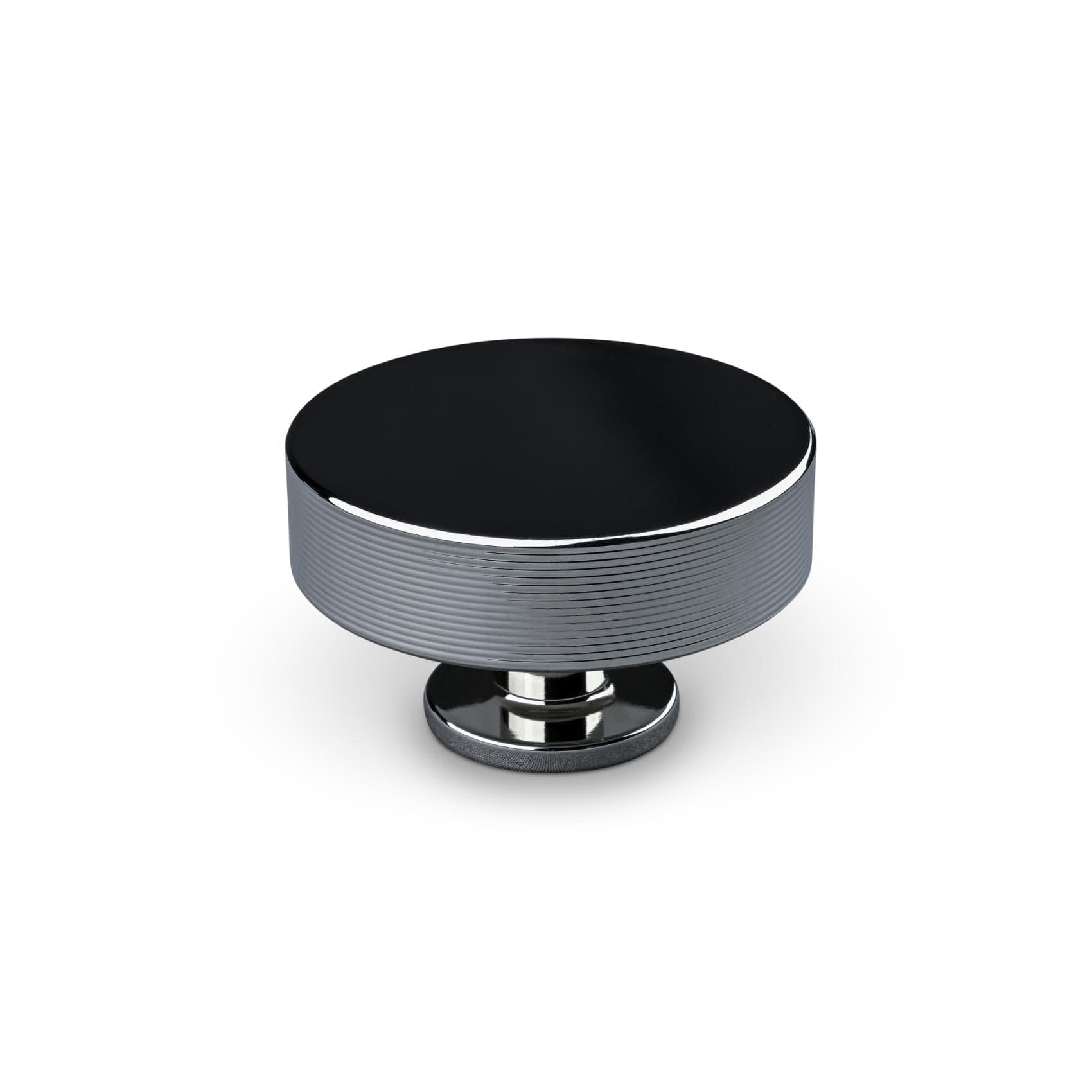 Sassari Stripe | Knop i Blank Krom Ø 50 mm x D 30 mm Theofils TF-10200219 FINICC