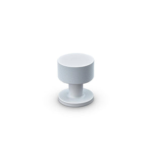 Sassari Stripe | Knop i Mat Hvid