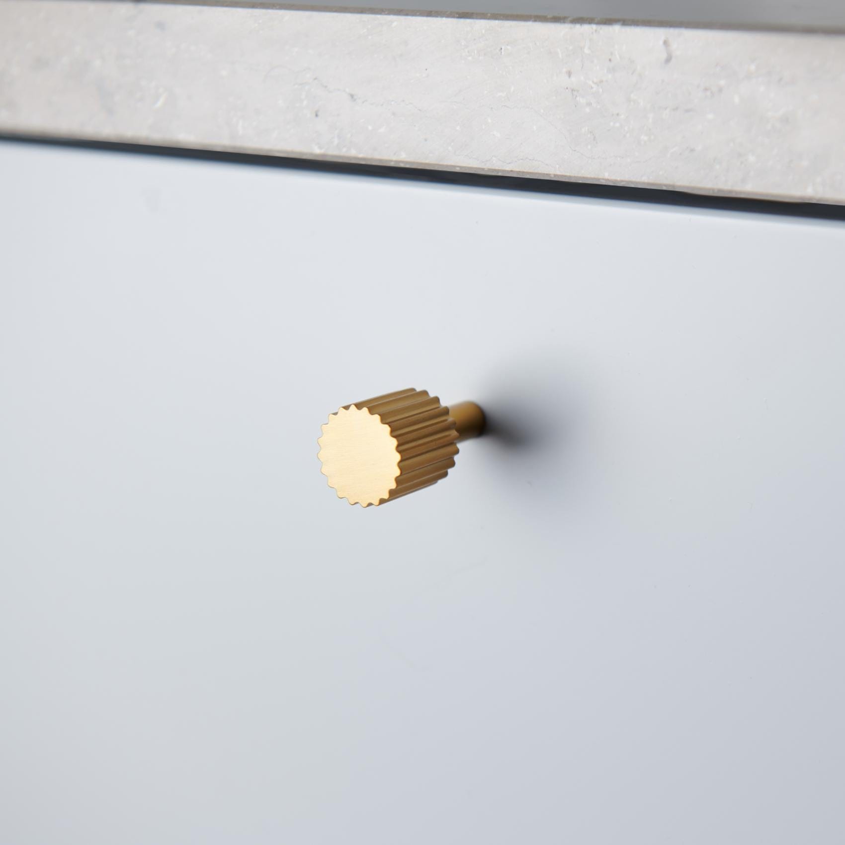Smögen | Knop i Mat Messing | 2 stk Ø 20 mm x D 37 mm Twentytwo TF-908621 FINICC