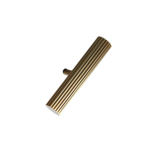Smögen T-Bar | Knop/Greb i Mat Messing | 2 stk