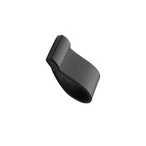 Strap | Greb i Sort Læder / Mat Sort
