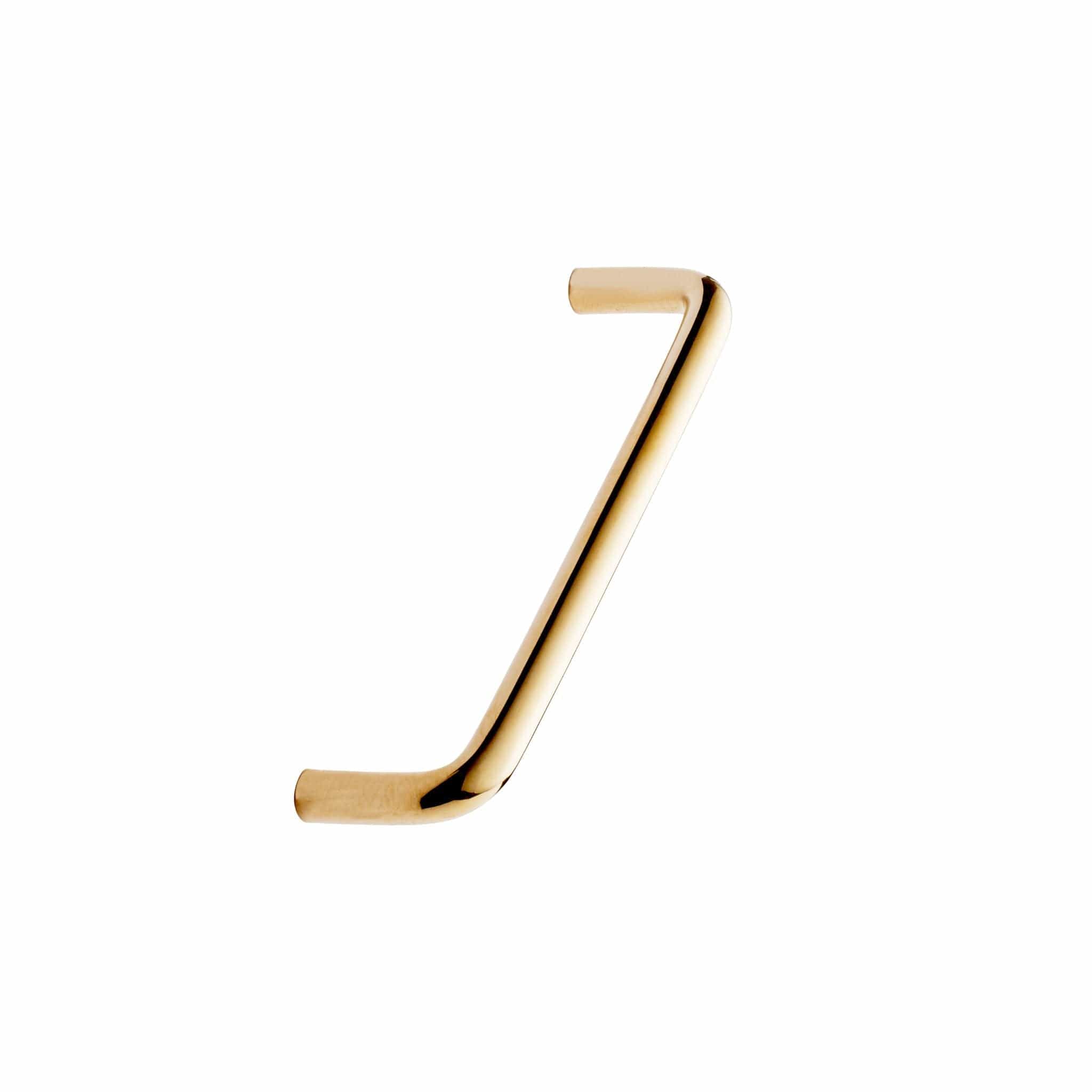 Tubular | Greb i Poleret Messing uden Lak L 137 mm (C/C: 128 mm) Furnipart FP-242330128-15 FINICC