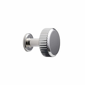 Villa Round | Knop i Blank Nikkel